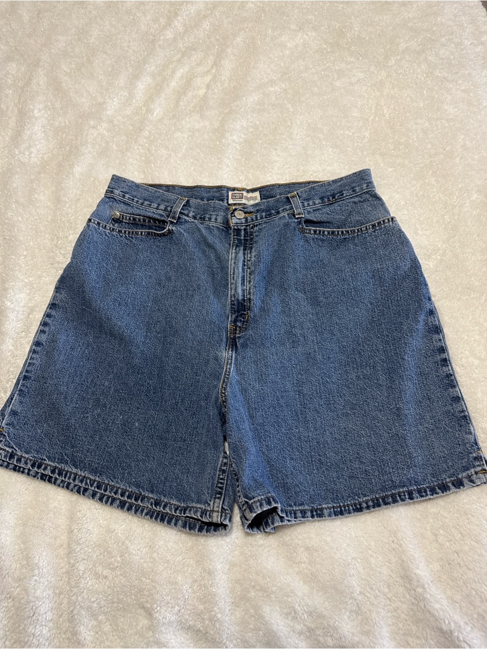 Faded Glory Classic Blue High-Rise Denim Shorts